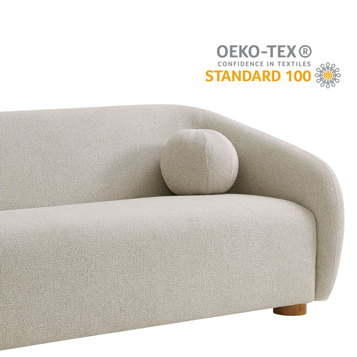 Modway and Holland Modern Chenille Fabric Sofa