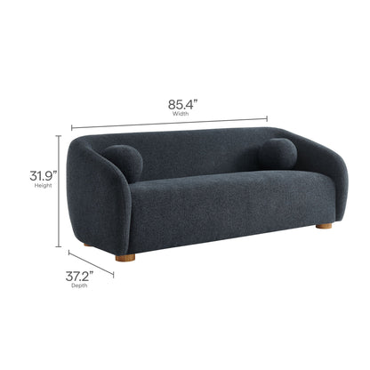 Modway and Holland Modern Chenille Fabric Sofa