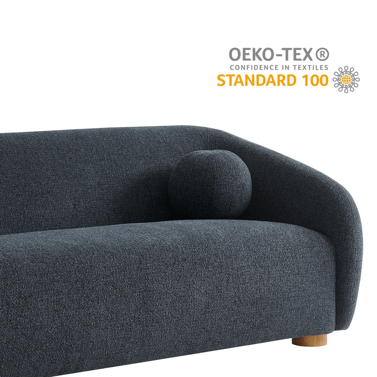 Modway and Holland Modern Chenille Fabric Sofa