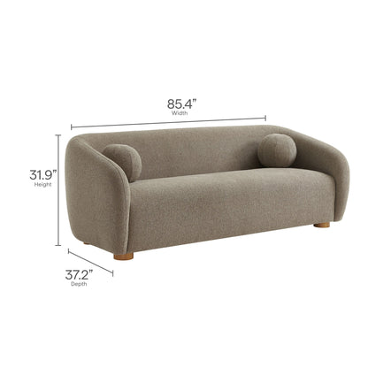 Modway and Holland Modern Chenille Fabric Sofa