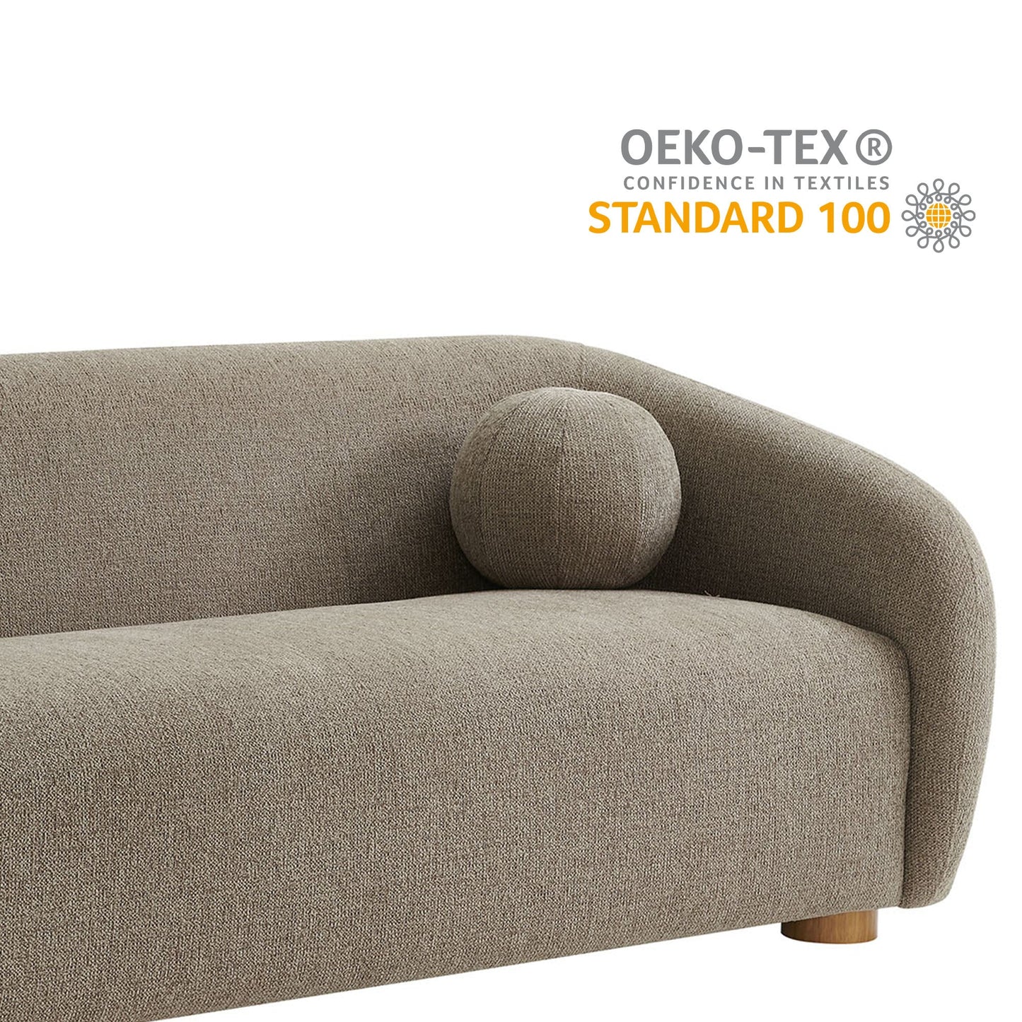 Modway and Holland Modern Chenille Fabric Sofa