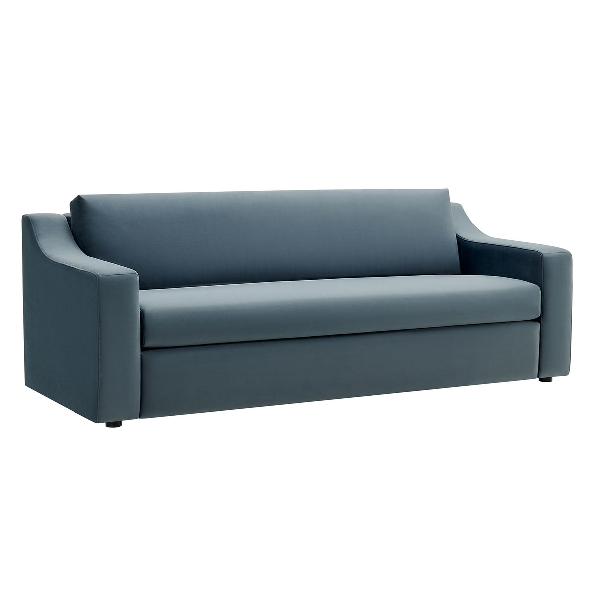 Liora Performance Velvet Sofa by Modway, blue velvet living room furniture set on Tampa Home & Garden Store