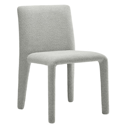 Rhodes Fabric Upholstered Dining Chair by Modway, gray textured fabric on Tampa Home & Garden Store