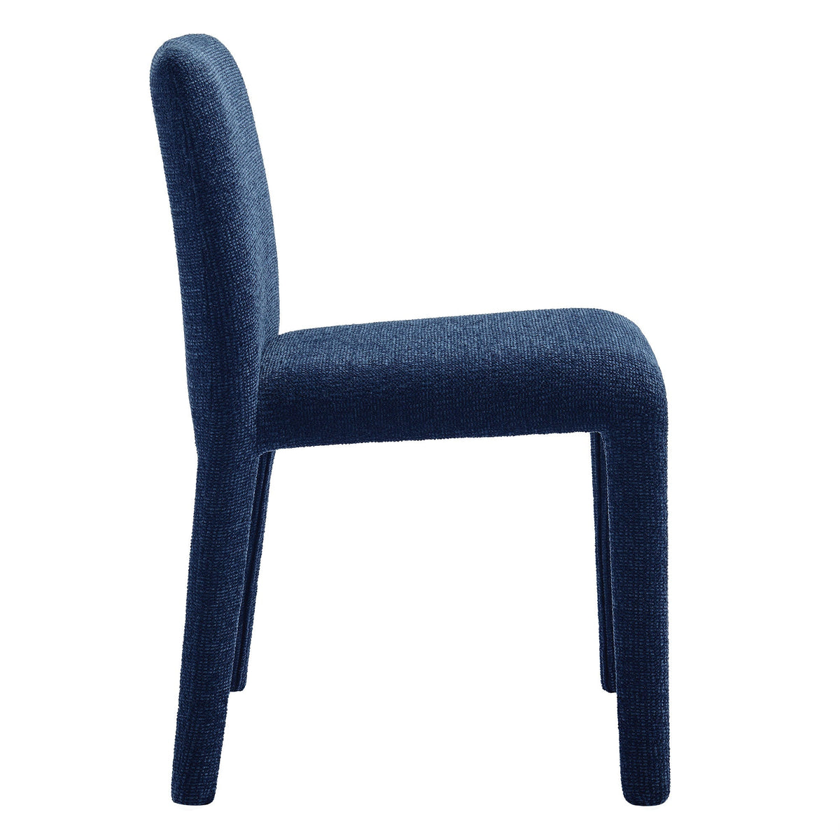 Rhodes fabric upholstered dining chair blue woven fabric by Modway on Tampa Home & Garden Store