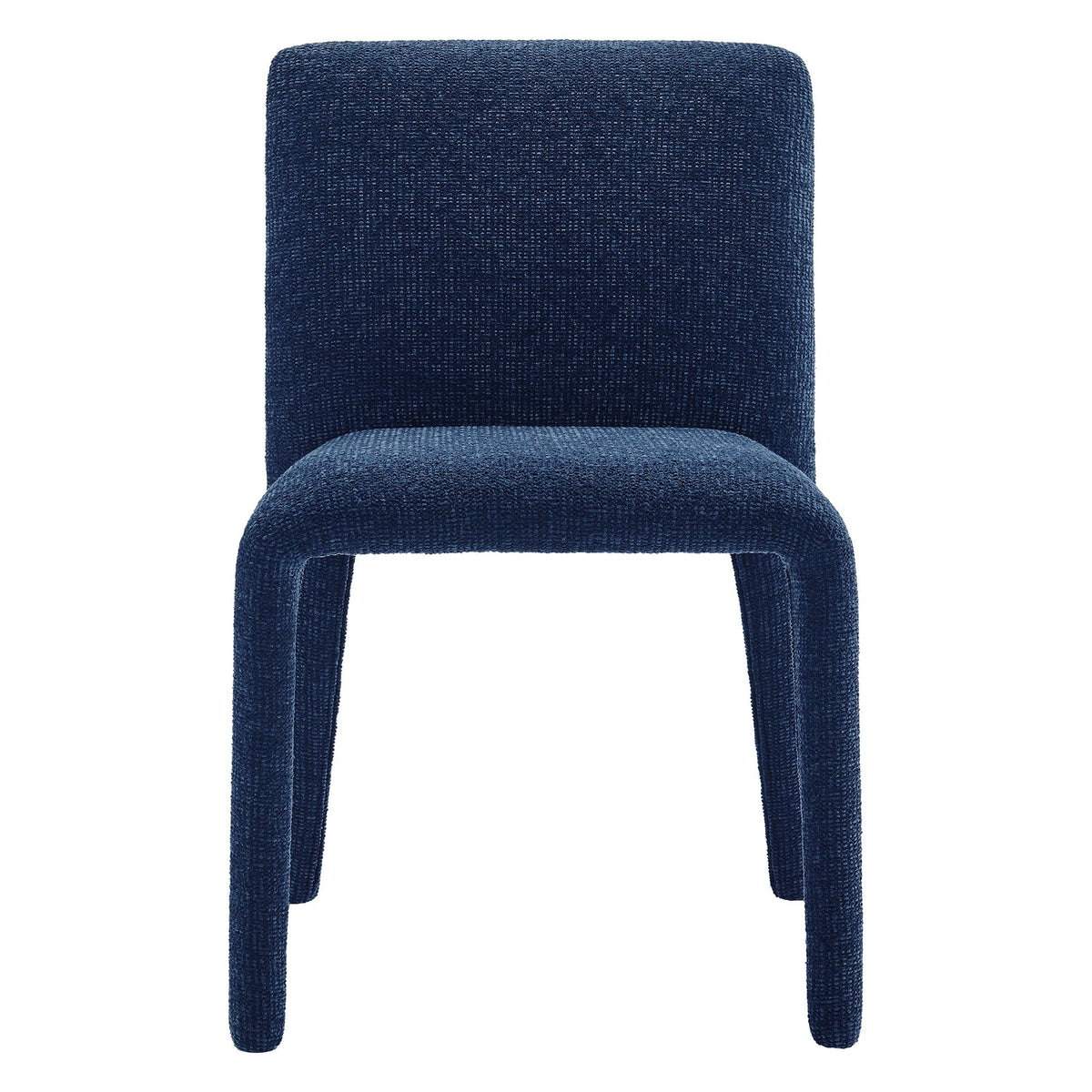 Rhodes Fabric Upholstered Dining Chair by Modway navy blue textured fabric upholstery on Tampa Home & Garden Store
