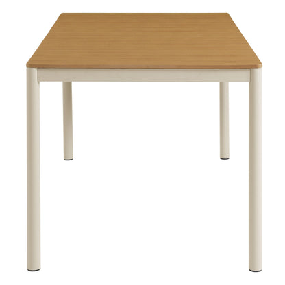 Finn 71 Outdoor Dining Table with Faux Wood Top