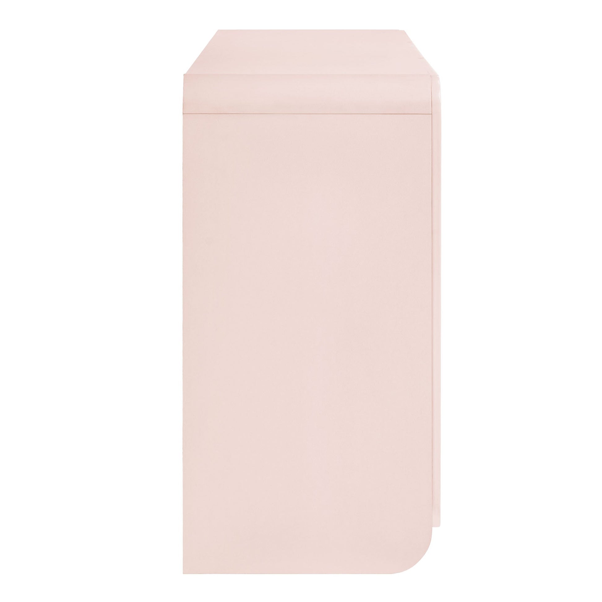 Dahlia Fluted and Scalloped Sideboard Storage Cabinet blush pink by HouseOfZazla on Tampa Home & Garden Store