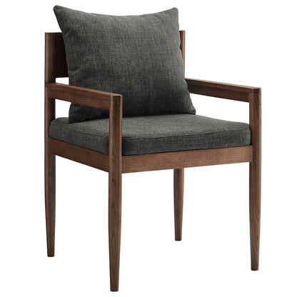 Remington Solid Elm Dining Armchair by Modway