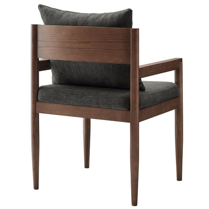 Remington Solid Elm Dining Armchair by Modway