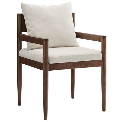 Remington Solid Elm Dining Armchair by Modway