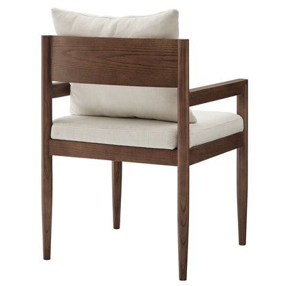 Remington Solid Elm Dining Armchair by Modway