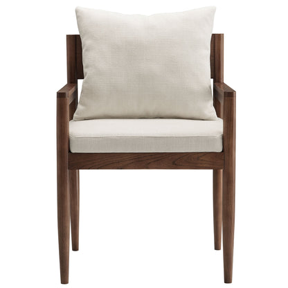 Remington Solid Elm Dining Armchair by Modway