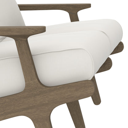 Saratoga Teak Wood Loveseat and Comfort Cushion