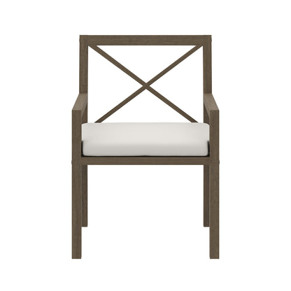 Northlake Outdoor Patio Teak Dining Armchair