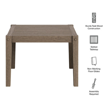 Modway a Northlake Outdoor Teak Patio Table