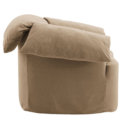 Lark Slipcovered Fabric Oversized Armchair beige fabric by Modway HouseOfZazla on Tampa Home & Garden Store
