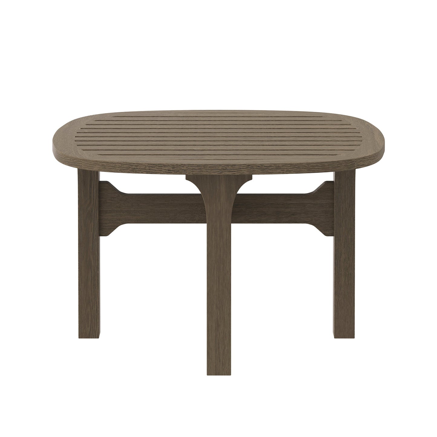 Saratoga Square Outdoor Teak Side Table by Modway