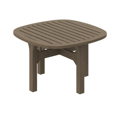 Saratoga Square Outdoor Teak Side Table by Modway
