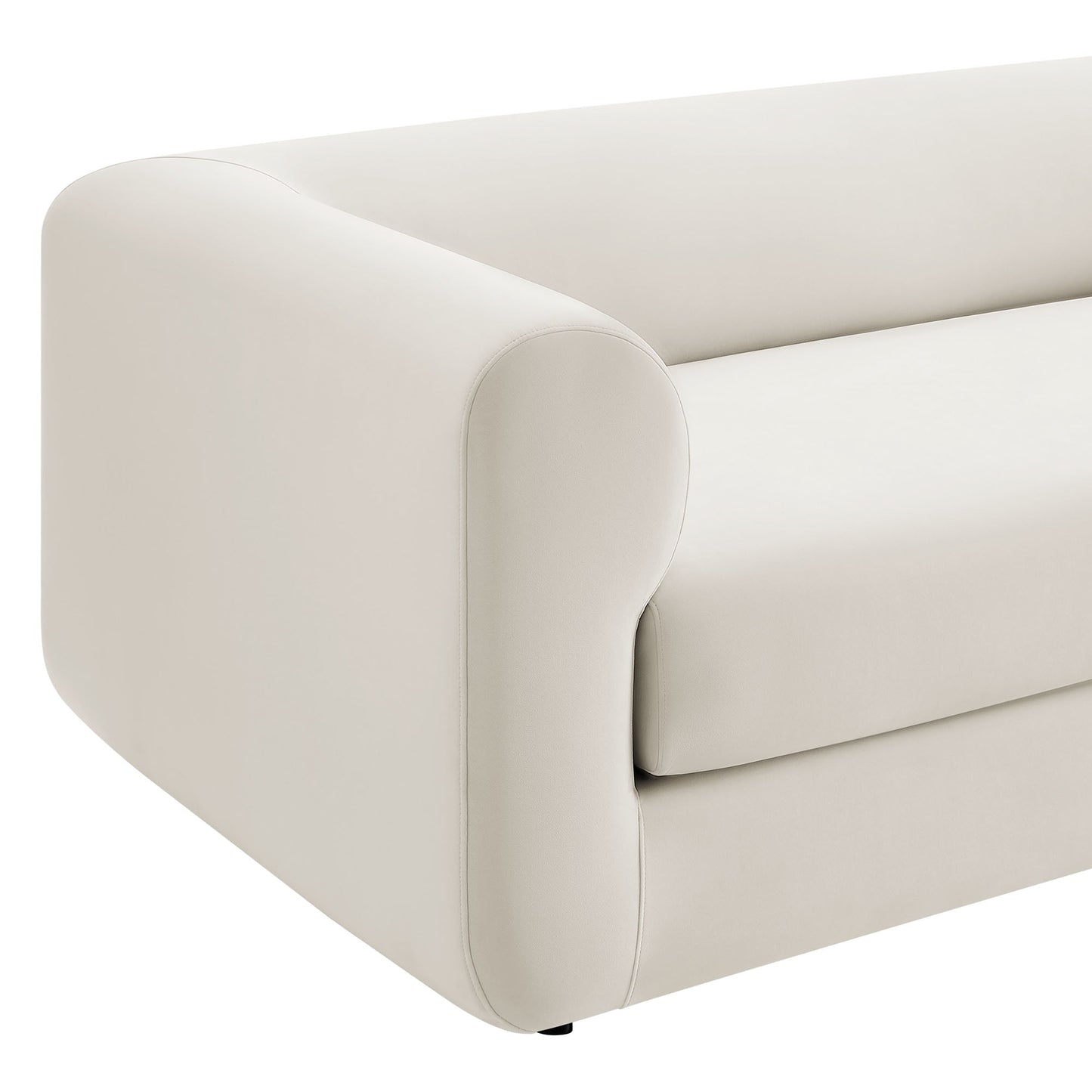 Leif Performance Velvet Upholstered Sofa
