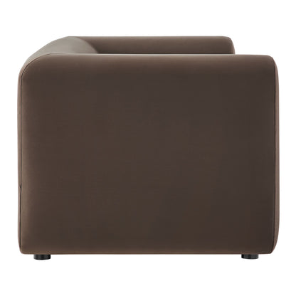 Leif Performance Velvet Upholstered Sofa