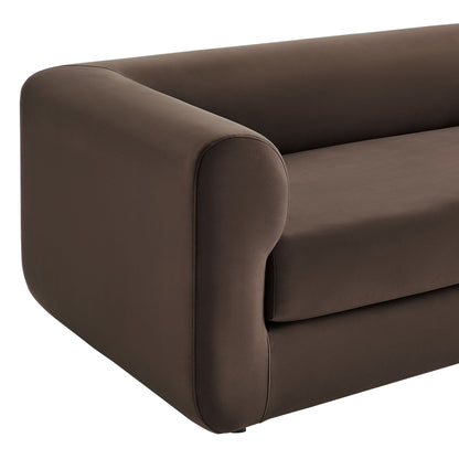 Leif Performance Velvet Upholstered Sofa