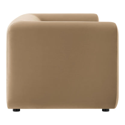 Leif Performance Velvet Upholstered Sofa
