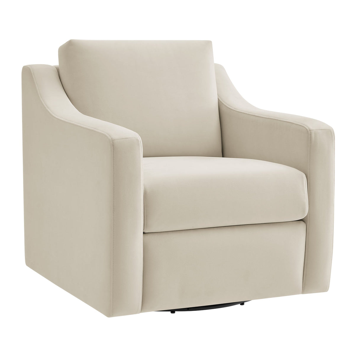 Liora Velvet Swivel Armchair For the Modern Home