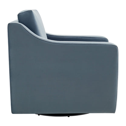Liora Velvet Swivel Armchair For the Modern Home