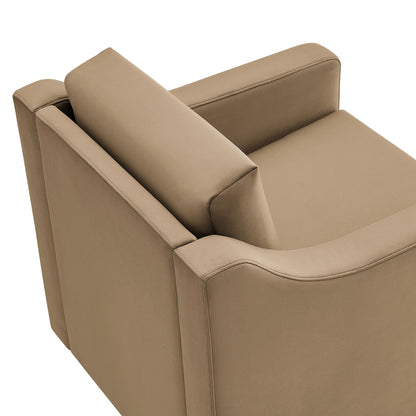 Liora Velvet Swivel Armchair For the Modern Home