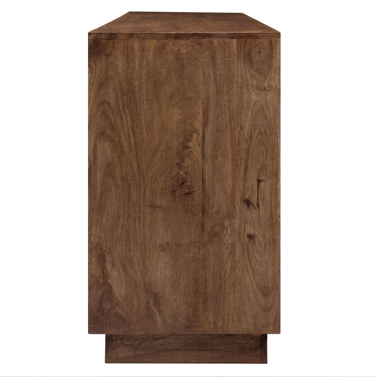Veda 72in Mango Wood Sideboard Cabinet warm brown finish with visible grain on Tampa Home & Garden Store