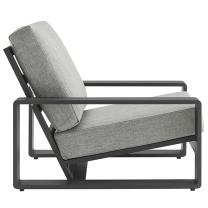 Lirienne Outdoor Patio and Faux Wood Seating Set
