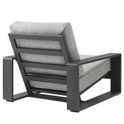 Lirienne Outdoor Patio and Faux Wood Seating Set