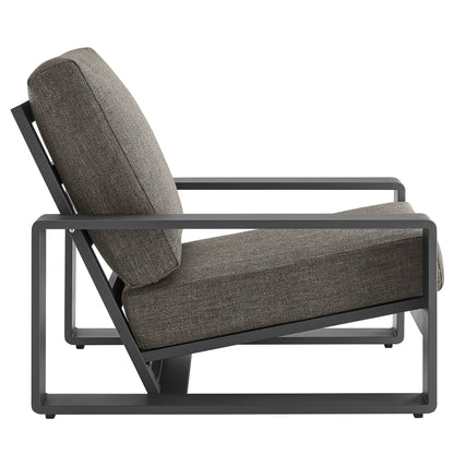 Modway Lirienne Aluminum And Stylish Armchair