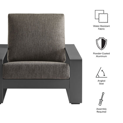 Modway Lirienne Aluminum And Stylish Armchair