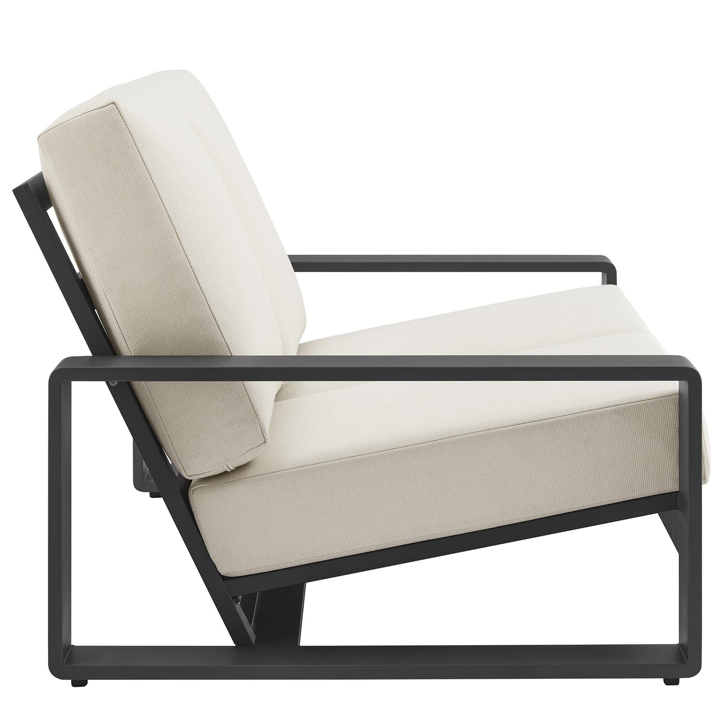 Lirienne and Modway Outdoor Aluminum Loveseat