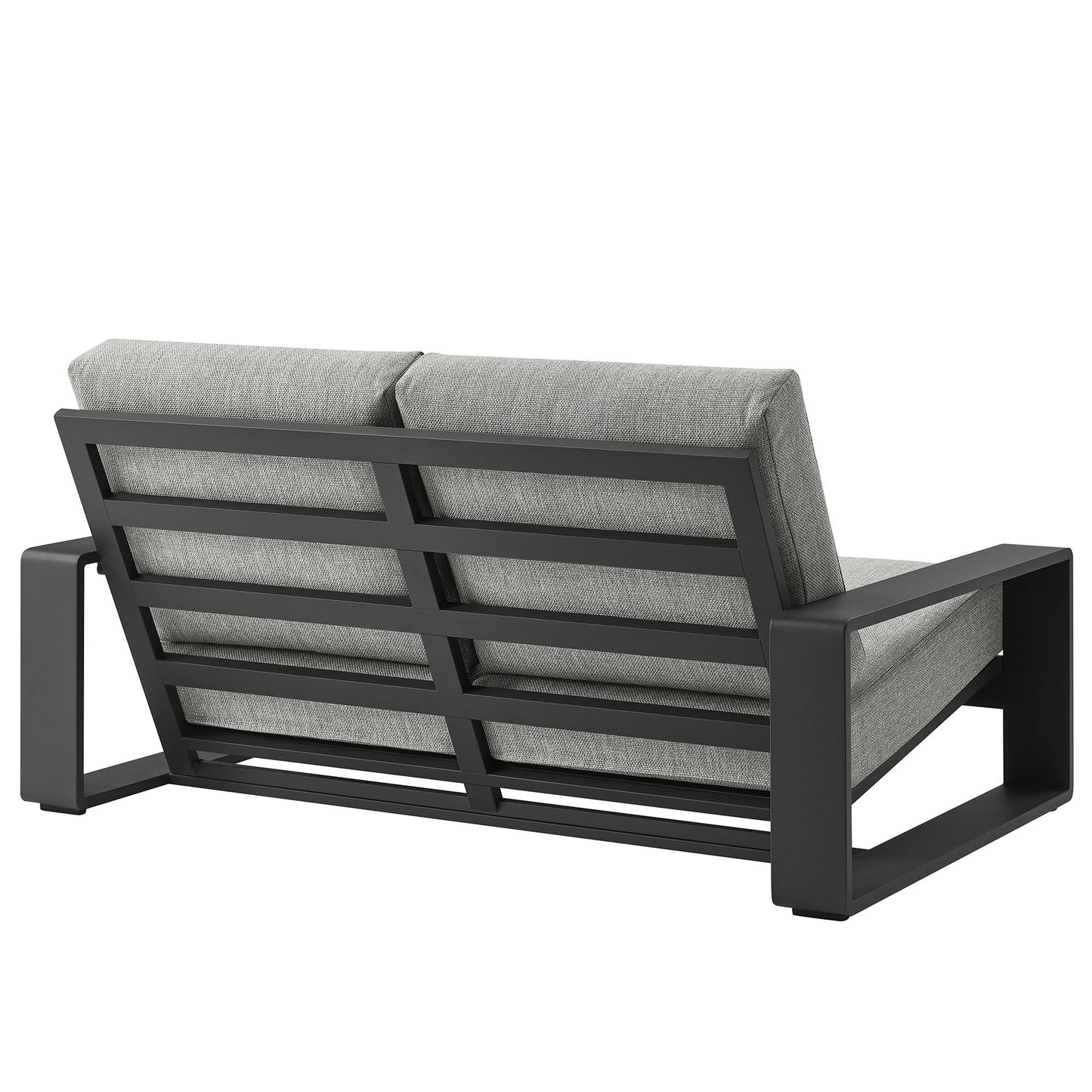 Lirienne and Modway Outdoor Aluminum Loveseat