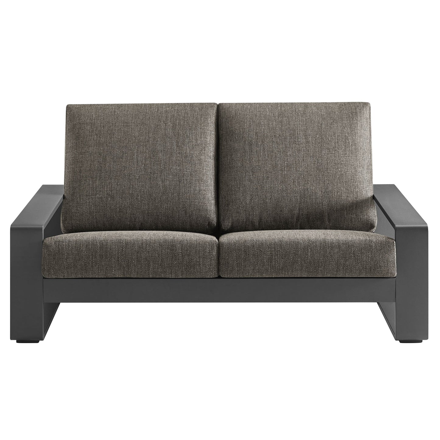 Lirienne and Modway Outdoor Aluminum Loveseat