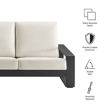 Modern Lirienne Outdoor Patio Sofa by Modway