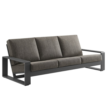 Modern Lirienne Outdoor Patio Sofa by Modway