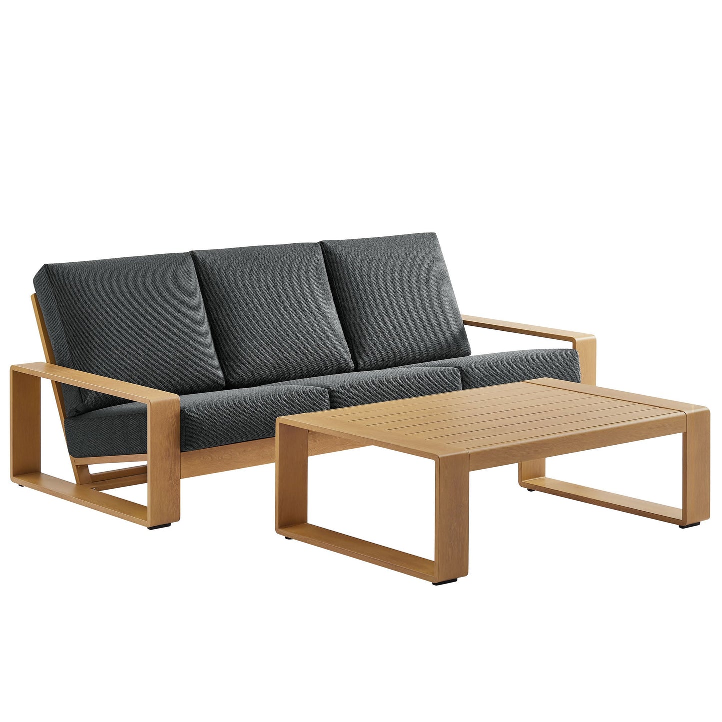 Lirienne Two Piece Outdoor Patio Set and Table