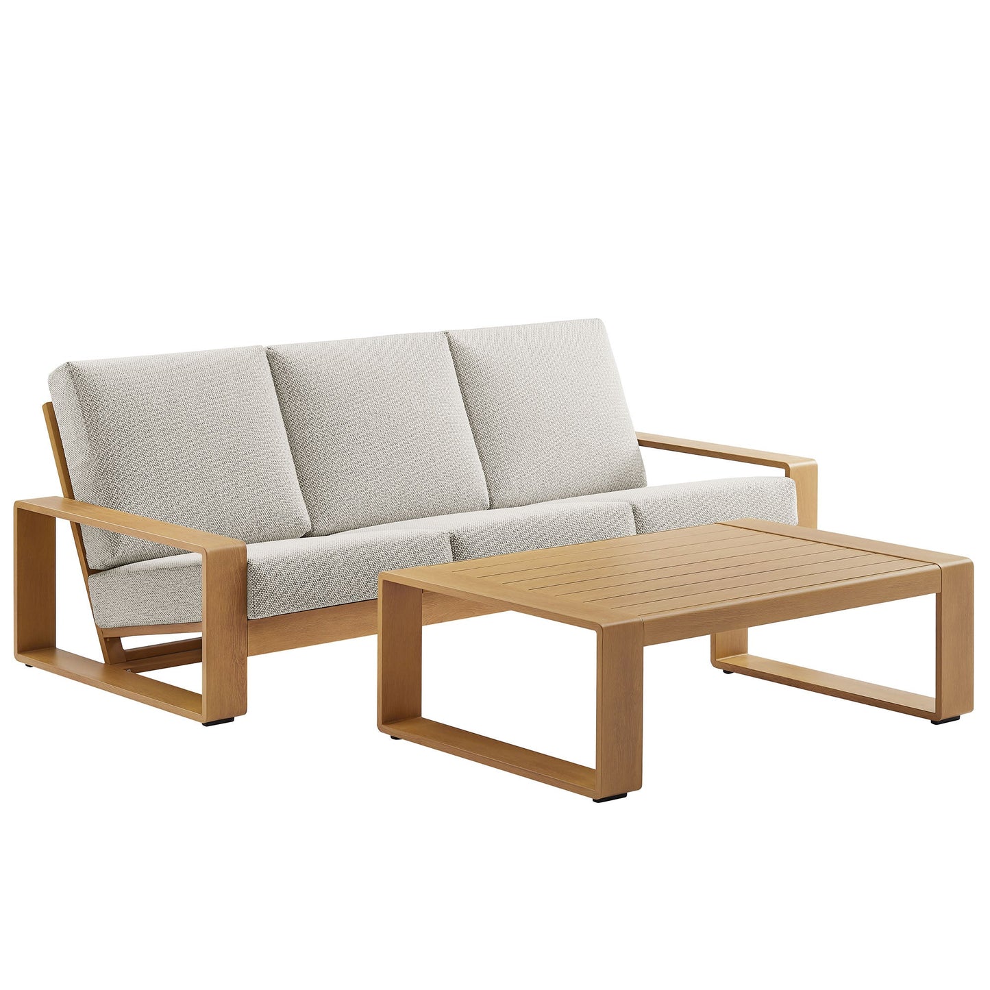 Lirienne Two Piece Outdoor Patio Set and Table