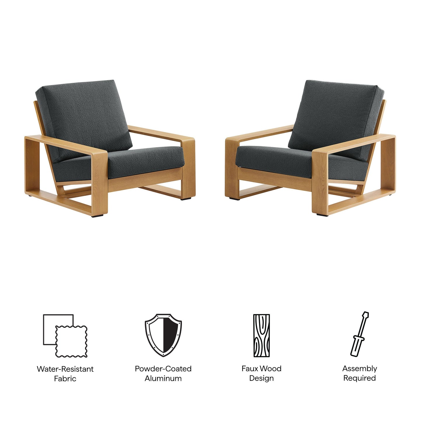 Modway Lirienne Outdoor Patio Chairs And Set