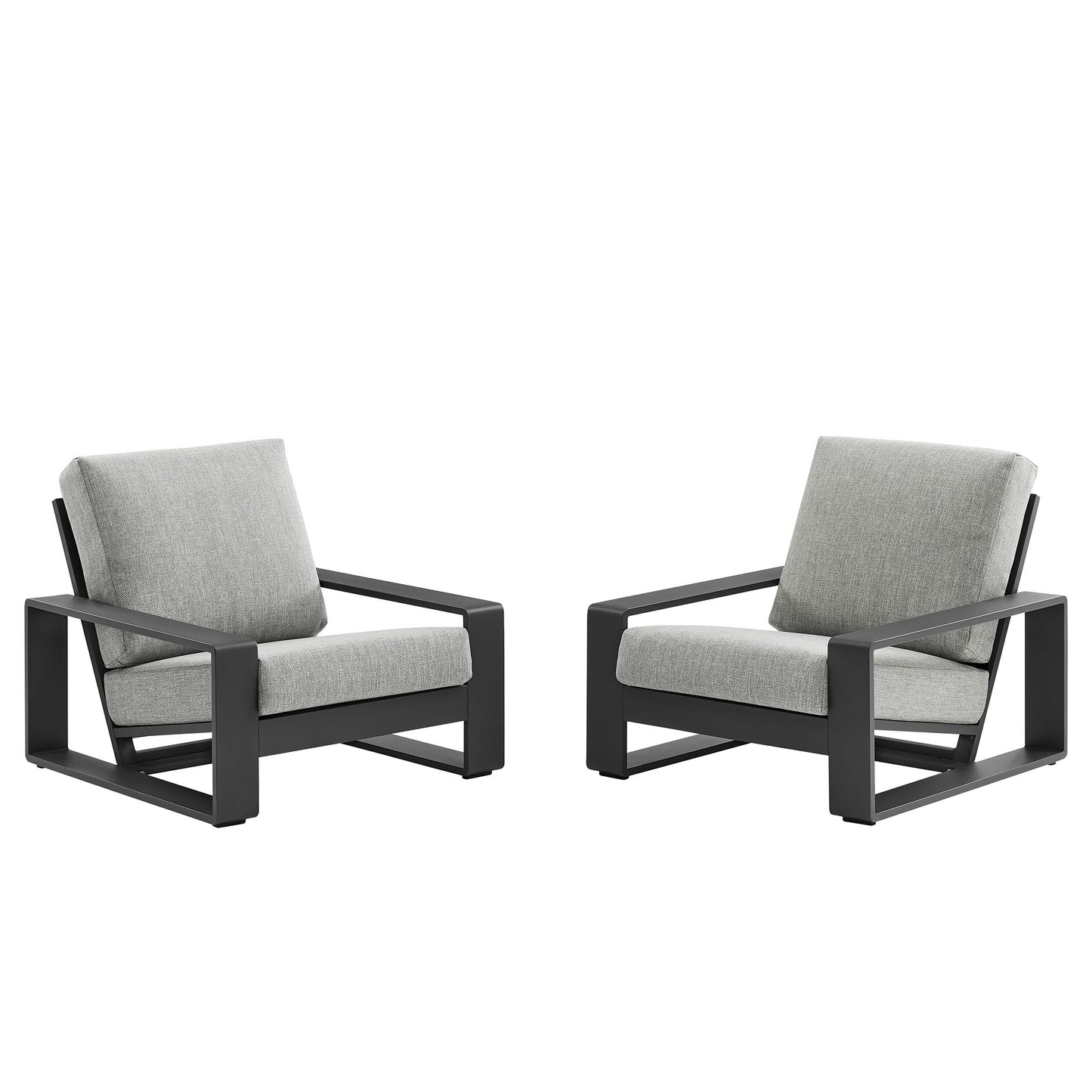 Lirienne Outdoor Patio and Faux Wood Seating Set