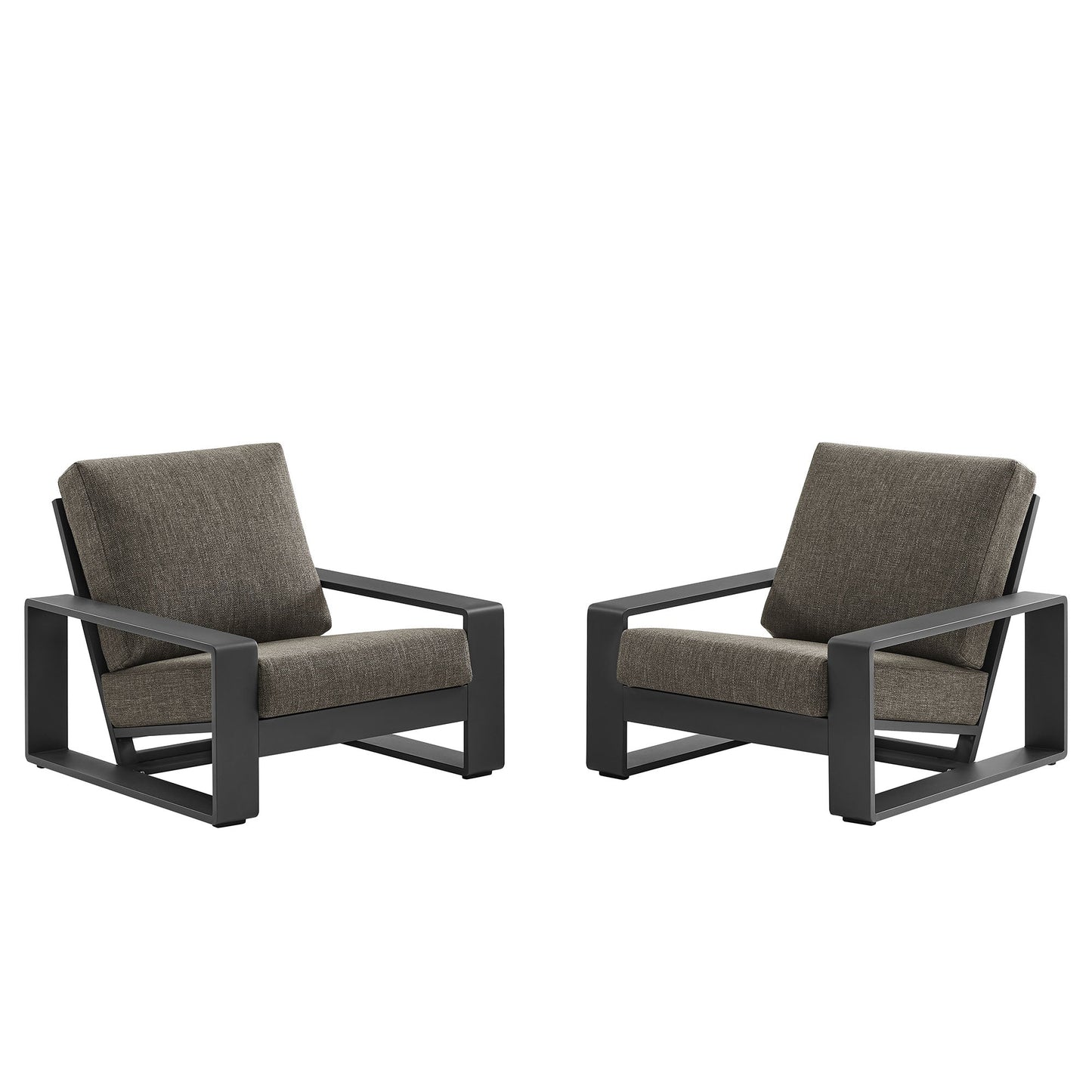 Lirienne Outdoor Patio and Faux Wood Seating Set