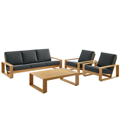 Modway 4 Piece Outdoor Patio Furniture Set
