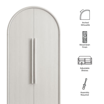 Bellamy Tall Arched Storage Cabinet by Modway