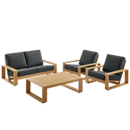 Modway Lirienne 4-Piece Outdoor Patio Set