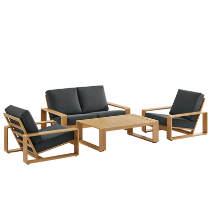 Modway Lirienne 4-Piece Outdoor Patio Set