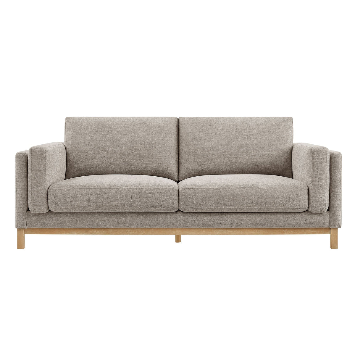 Modway Roscoe 81 Inch Fabric Sofa And Chenille