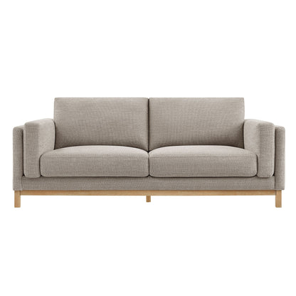 Modway Roscoe 81 Inch Fabric Sofa And Chenille